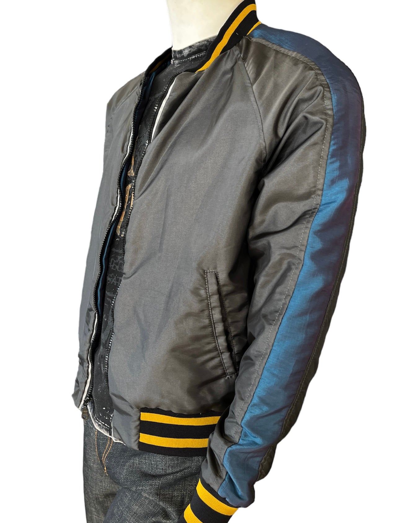 BOMBER PILOTA-GREY