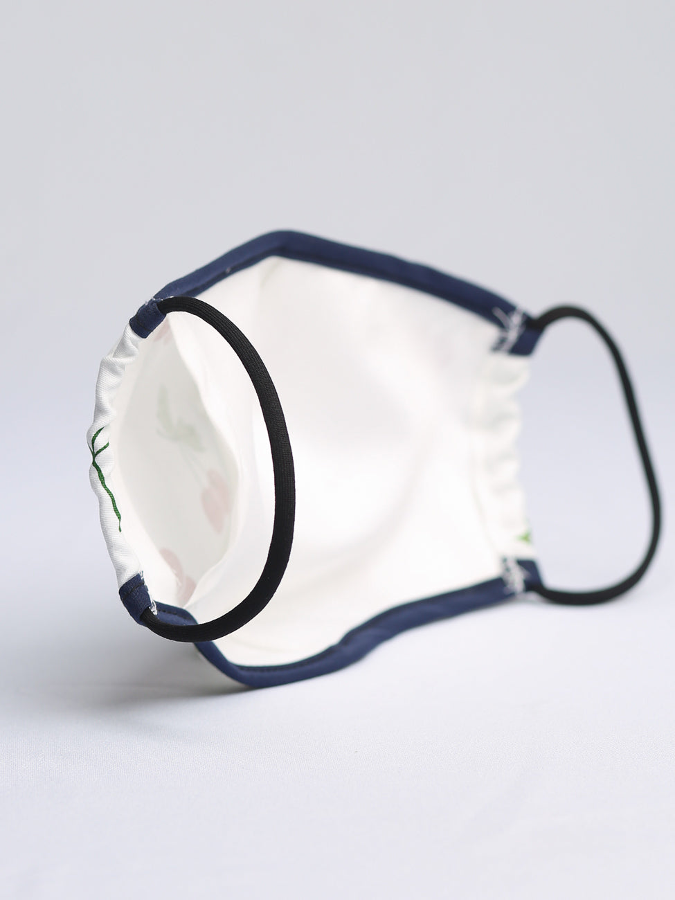 Fitted Mask with Filter Pocket - Cherries