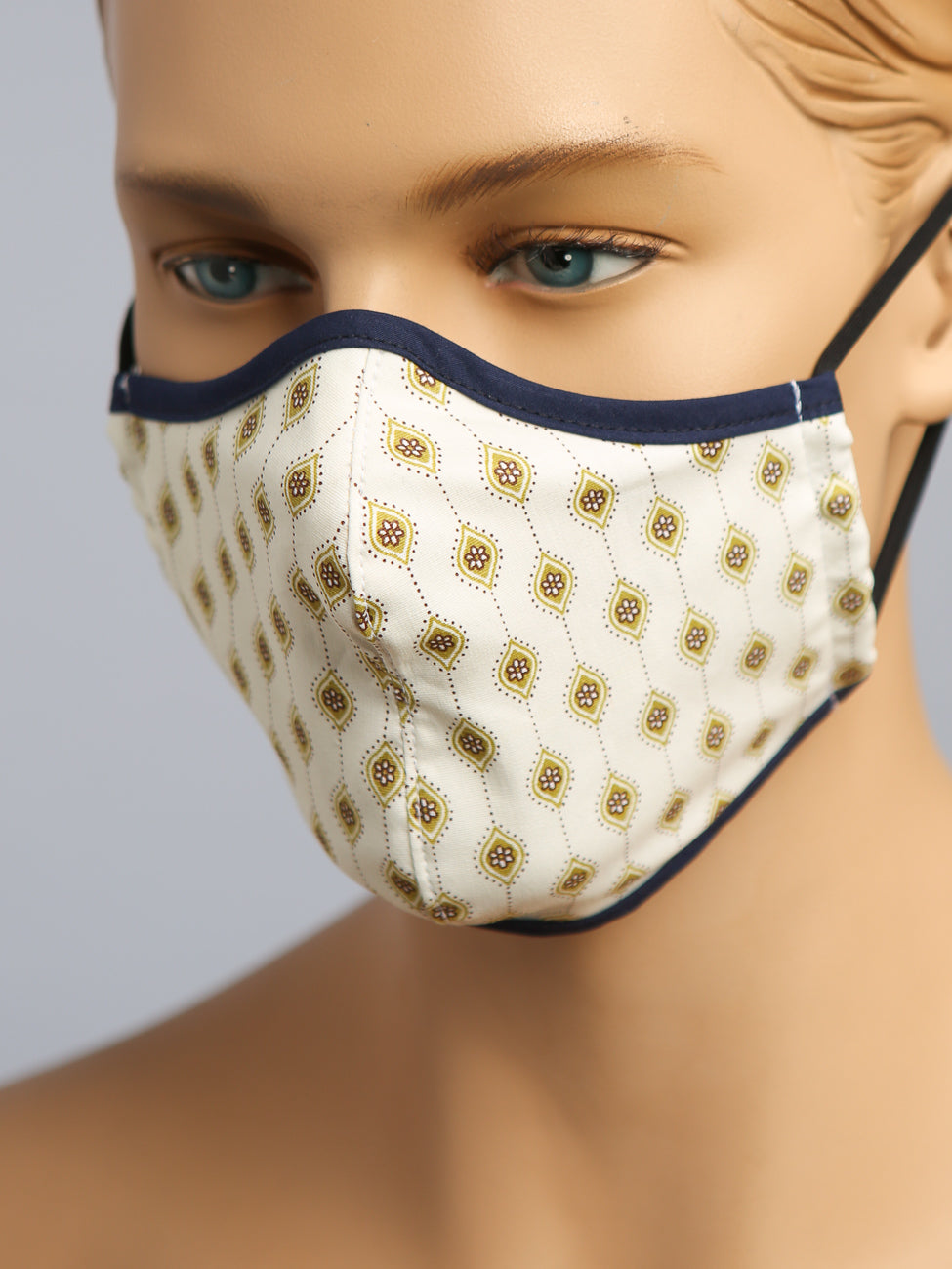 Fitted Mask With Filter Pocket - Sand Diamonds