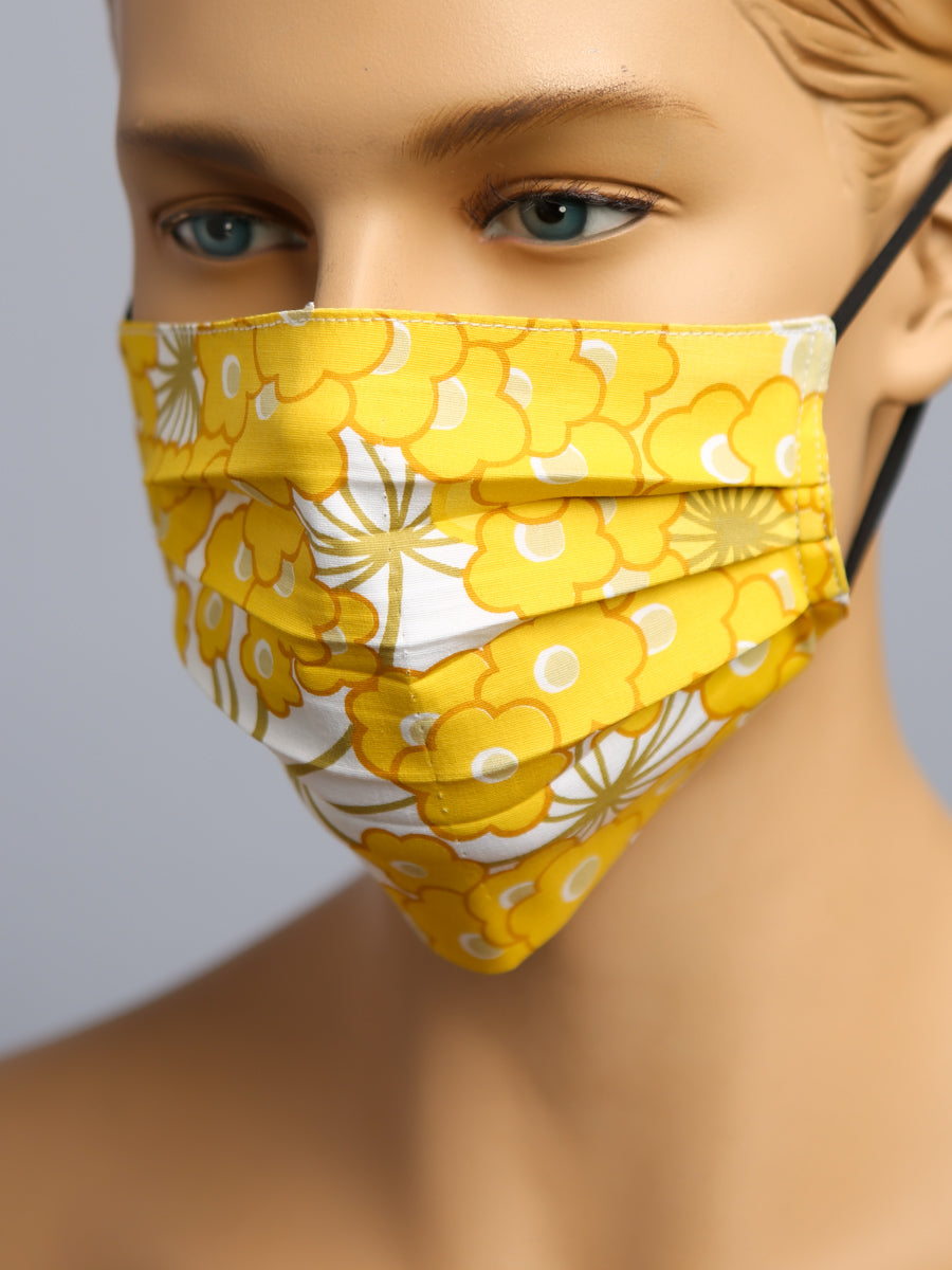 Pleated Mask - Daisy