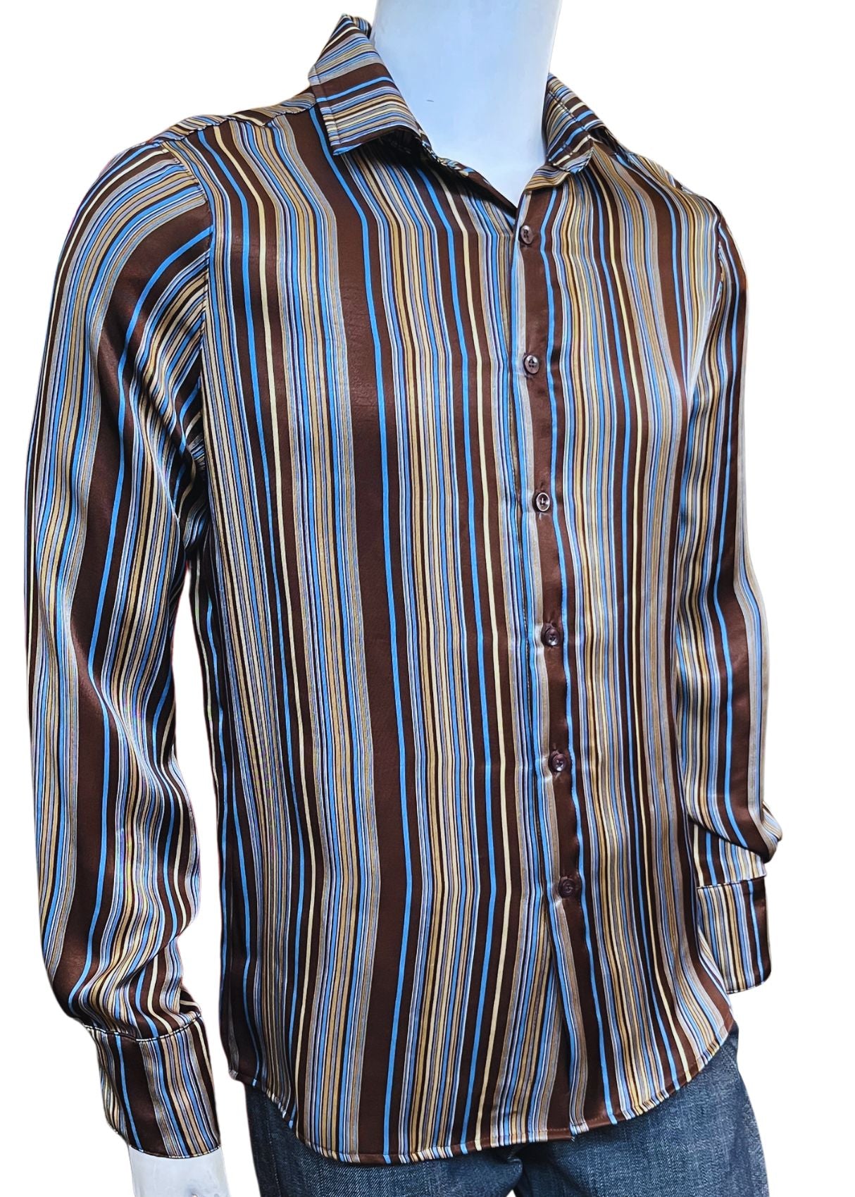 990-STRIPES BRN
