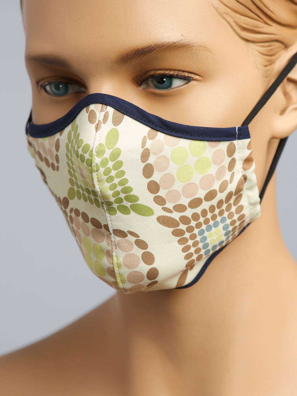 Fitted Face Mask - Circle Specs
