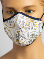 Fitted Face Mask - French Antique