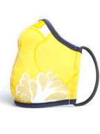 Fitted Face Mask with Filter Pocket - Daisy