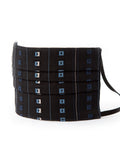 Pleated Mask - Blue Cubes